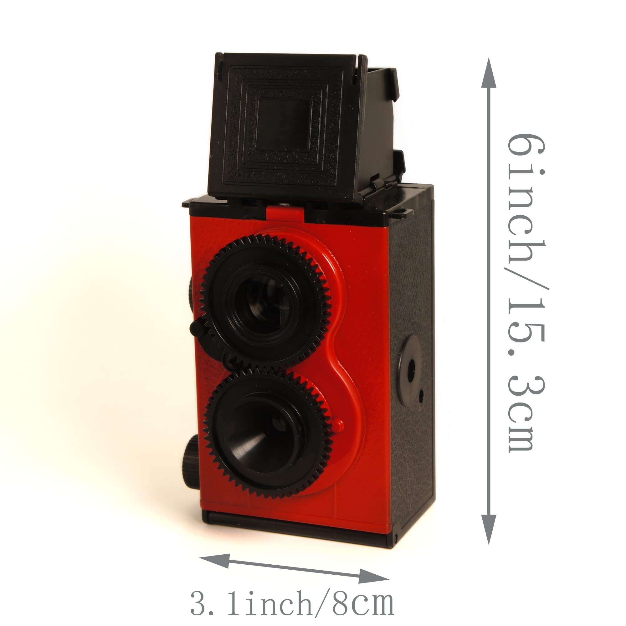 Buy EROSTO Twin Lens Reflex(TLR) 135 Film Camera, Red Online at